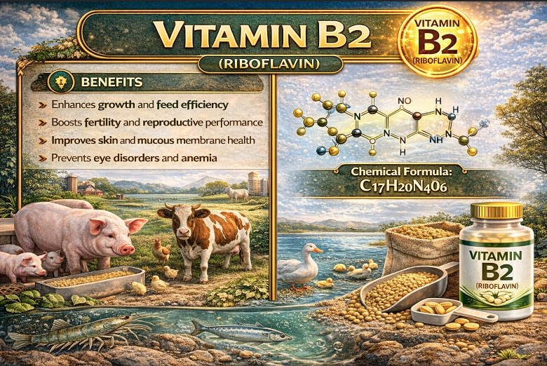 VITAMIN B2 (RIBOFLAVIN) "TRẠM BIẾN ÁP" NĂNG LƯỢNG VÀ TĂNG TRƯỞNG